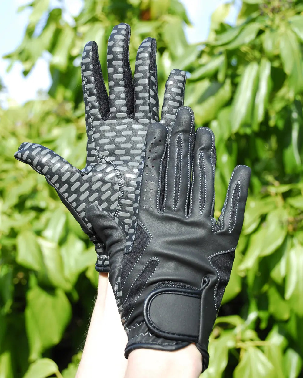 Rhinegold Silicone Grip Riding Gloves - Birdham Animal Feeds
