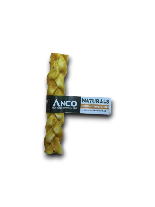 Anco Naturals Chicken & Turmeric Braids Birdham Animal Feeds