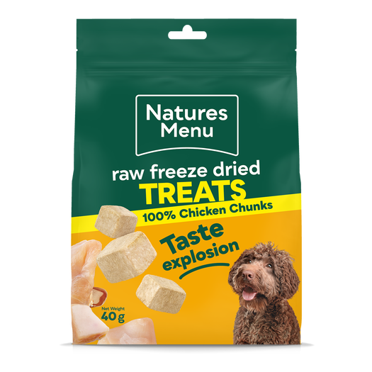 Natures Menu Raw Freeze Dried Treats Chicken Chunks