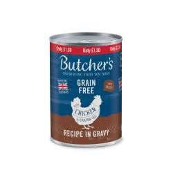 Butcher's Chicken Grain Free Recipe in Gravy