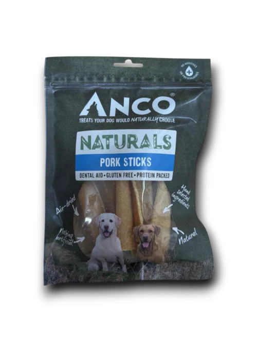 Anco Naturals Pork Sticks 100g