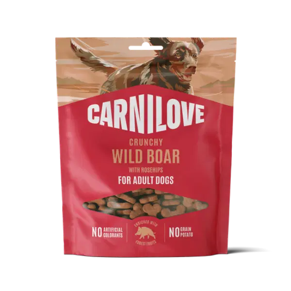 Carnilove Wild Boar with Rosehips Dog Treats