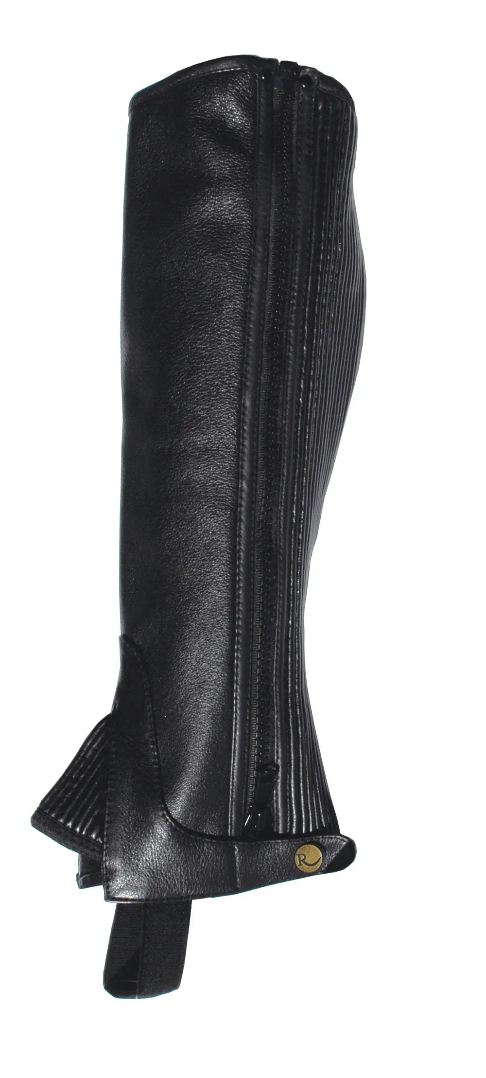 Rhinegold Childs Leather 1/2 Chaps - Birdham Animal Feeds