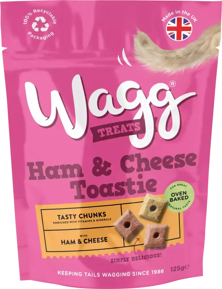 Wagg Treats Ham & Cheese Toastie Wagg