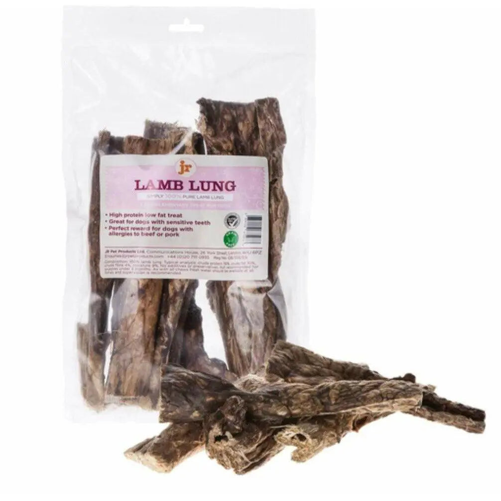 JR Lamb Lung 65g - Birdham Animal Feeds