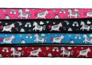 Rhinegold Unicorn Headcollar and Rope Set - Birdham Animal Feeds