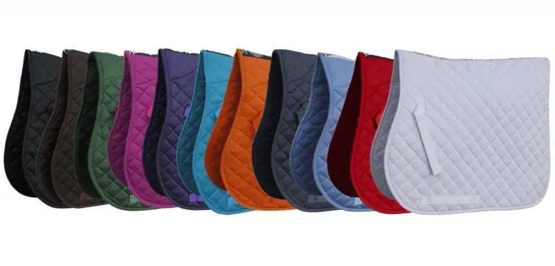 Rhinegold Cotton Quilted Saddle Cloth - Birdham Animal Feeds