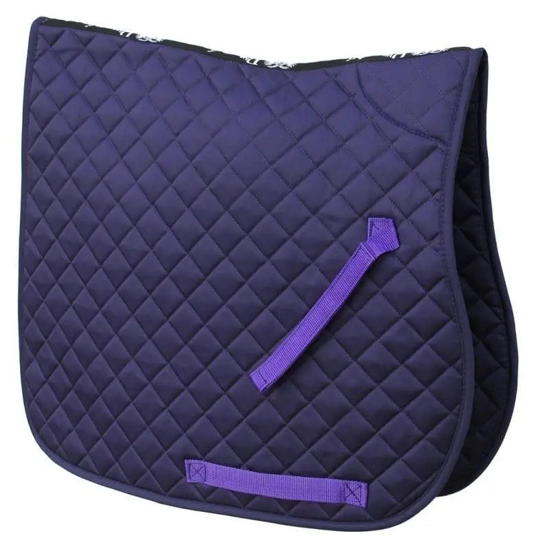 Rhinegold Cotton Quilted Saddle Cloth - Birdham Animal Feeds