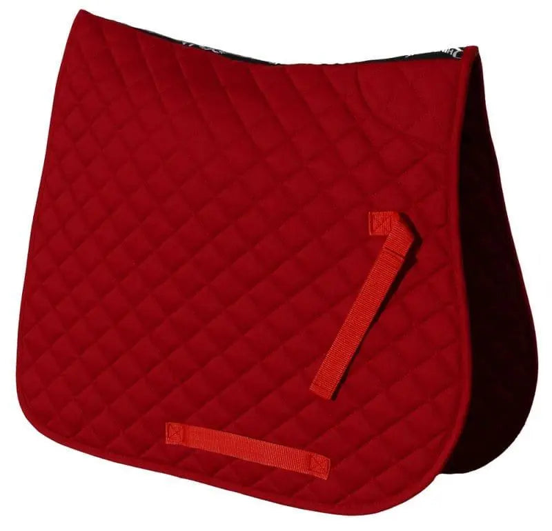 Rhinegold Cotton Quilted Saddle Cloth - Birdham Animal Feeds