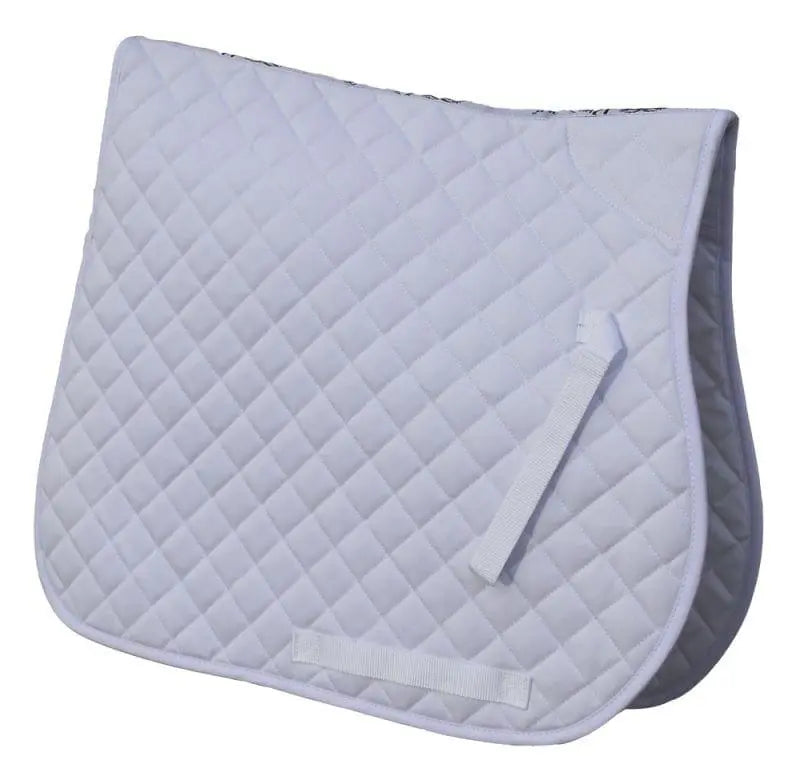 Rhinegold Cotton Quilted Saddle Cloth - Birdham Animal Feeds