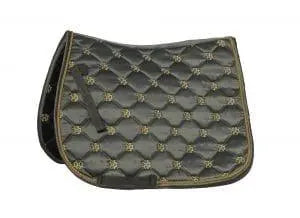 Rhinegold Lucky Clover Satin Saddle Pad - Birdham Animal Feeds