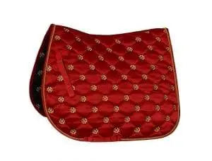 Rhinegold Lucky Clover Satin Saddle Pad - Birdham Animal Feeds