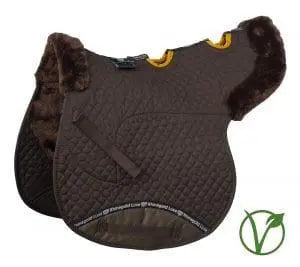Rhinegold Luxe Fur Vented Numnah - Birdham Animal Feeds