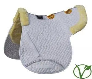 Rhinegold Luxe Fur Vented Numnah - Birdham Animal Feeds