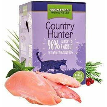 Natures Menu Country Hunter 80% Farm Reared Turkey Pouches 150g  - Birdham Animal Feeds