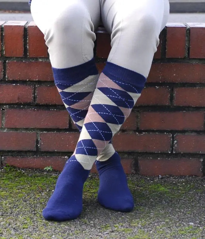 Mens Rhinegold Cool & Dry Cushion Sole Riding Socks - Birdham Animal Feeds