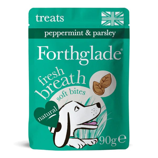 Forthglade Fresh Breath Soft Bites with Peppermint & Parsley - Birdham Animal Feeds
