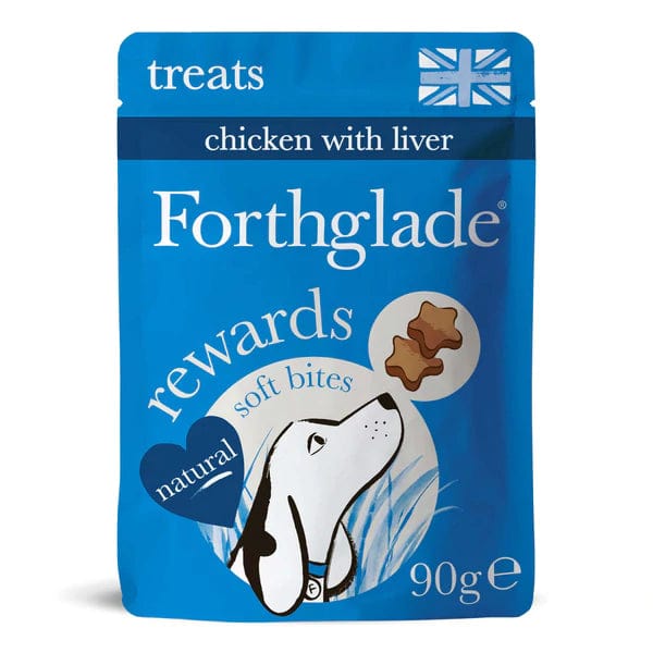 Forthglade Rewards Natural Soft Bites Chicken & Liver - Birdham Animal Feeds