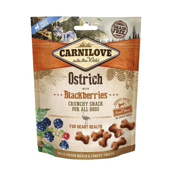 Carnilove Ostrich with Blackberries Dog Treats - Birdham Animal Feeds