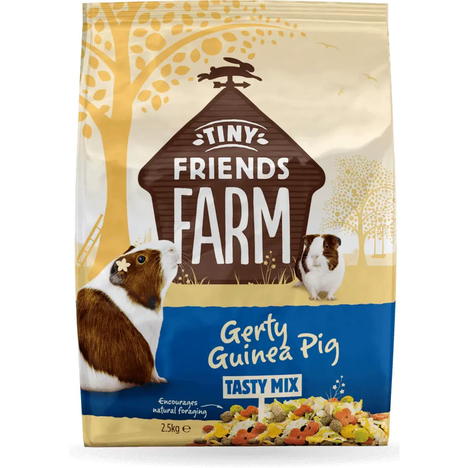 Tiny Friends Farm Gerty Guinea Pig Tasty Mix 850g - Birdham Animal Feeds