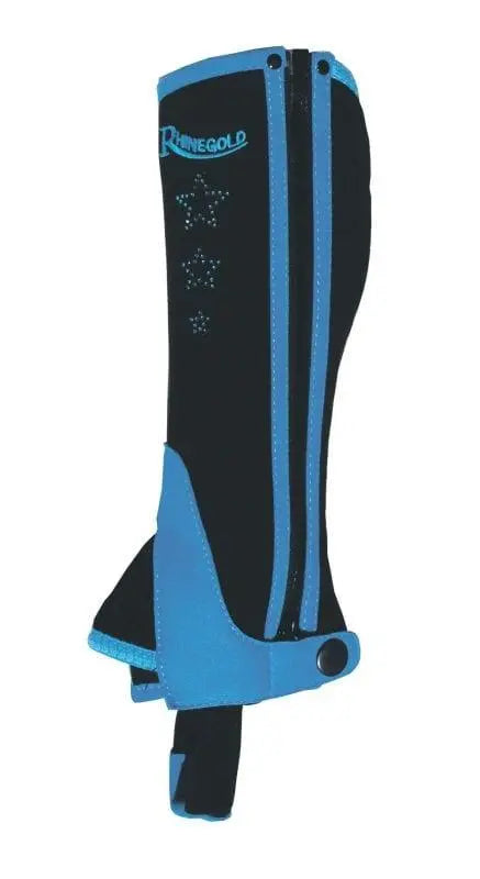 Rhinegold Childrens Synthetic 1/2 Chaps - Birdham Animal Feeds