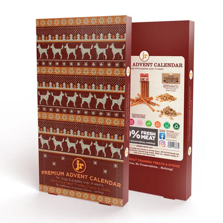 Christmas Turkey and Venison Advent Calendar JR Pet Products