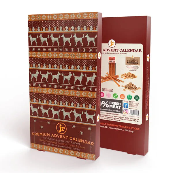 Christmas Turkey and Venison Advent Calendar JR Pet Products