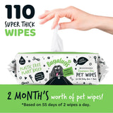 Bugalugs Fragrance Free Dog Wipes Bugalugs