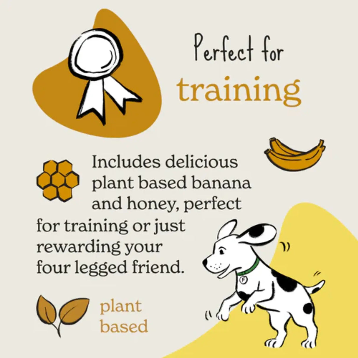 Forthglade Rewards Honey & Banana Soft Bites - Birdham Animal Feeds