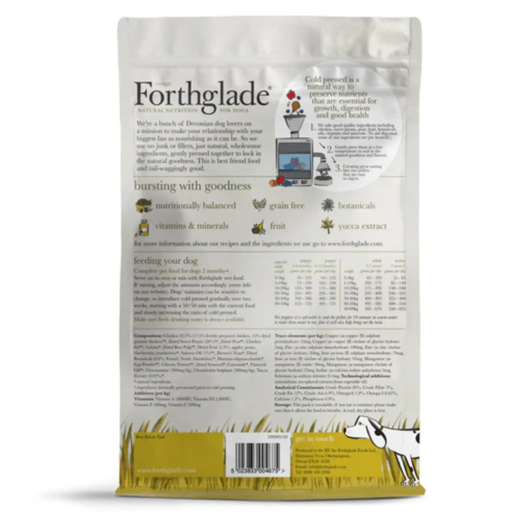 Forthglade Cold Pressed Chicken - Birdham Animal Feeds