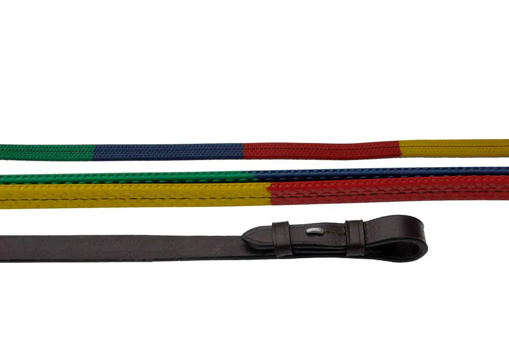 Windsor Rubber Covered Reins - Birdham Animal Feeds