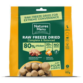 Natures Menu Raw Freeze Dried Chicken Natures Menu