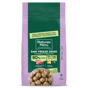 Natures Menu Raw Freeze Dried Turkey Natures Menu