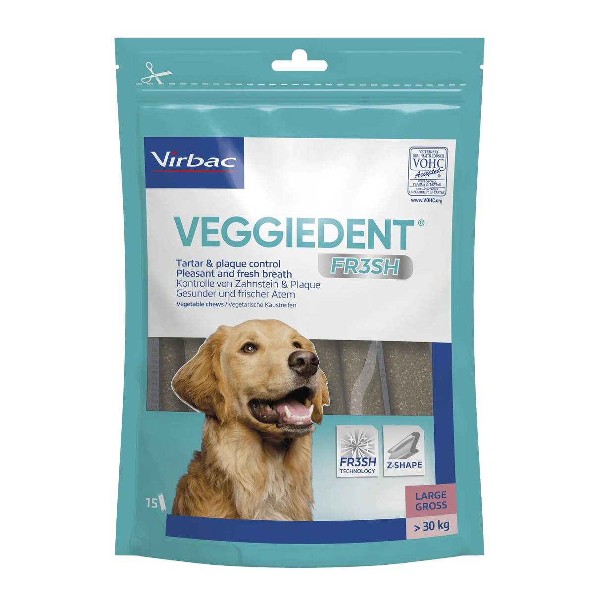 VeggieDent FR3SH Dental Chews Virbac