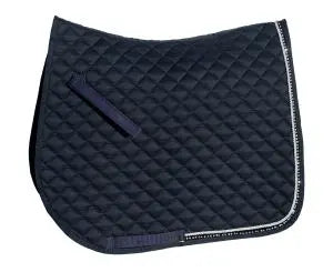 Rhinegold Elite Diamante Trim Saddle Cloth - Birdham Animal Feeds