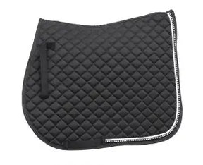 Rhinegold Elite Diamante Trim Saddle Cloth - Birdham Animal Feeds