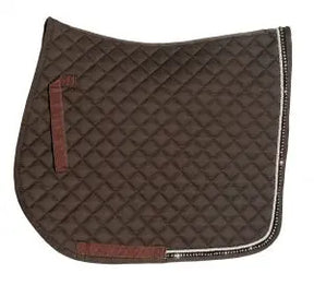 Rhinegold Elite Diamante Trim Saddle Cloth - Birdham Animal Feeds