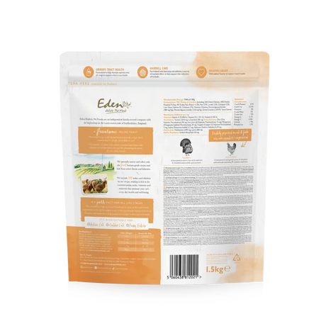 Eden Turkey and Chicken Cat Food Eden