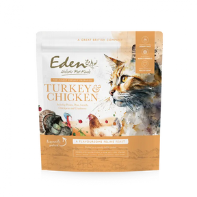 Eden Turkey and Chicken Cat Food Eden