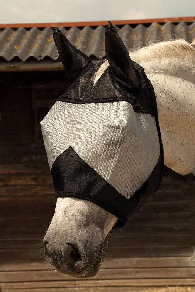 Rhinegold Fly Mask With Ears - Birdham Animal Feeds
