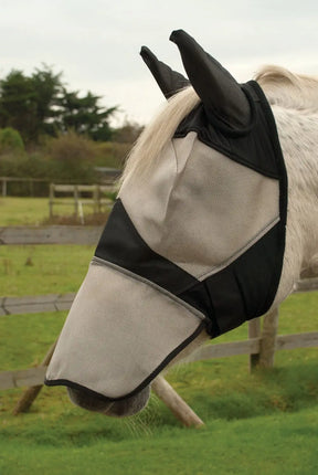 Rhinegold Fly Mask With Ears And Nose - Birdham Animal Feeds