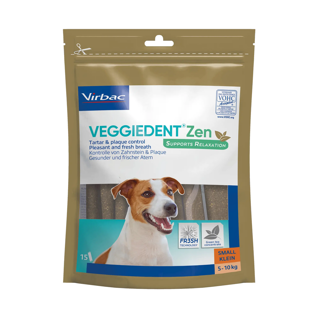 VeggieDent Zen Dog Chews Virbac