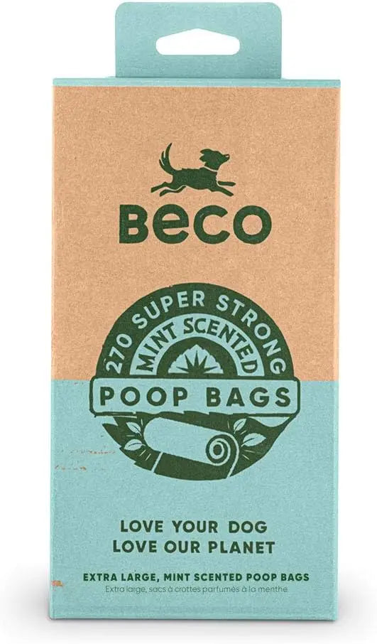 Beco Bags Mint Scented Degradeable Poop Bags - Birdham Animal Feeds