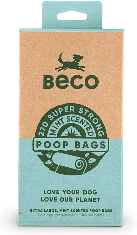 Beco Bags Mint Scented Degradeable Poop Bags - Birdham Animal Feeds