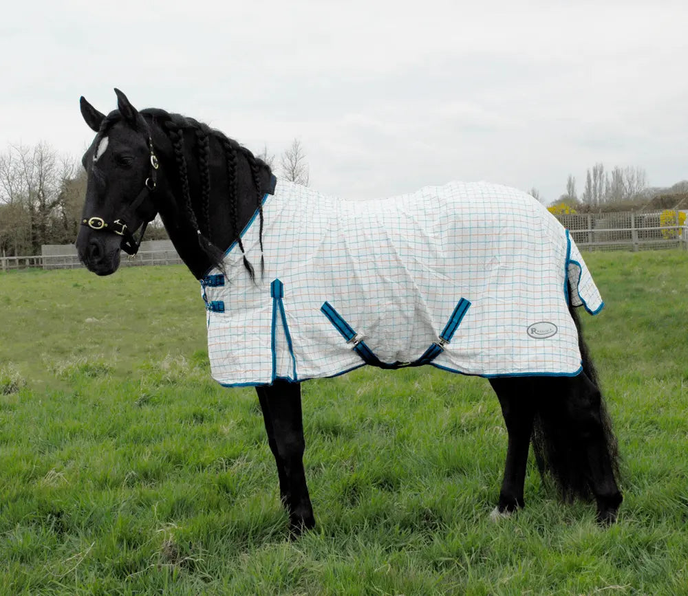 Rhinegold Maui Check Summer Sheet - Birdham Animal Feeds