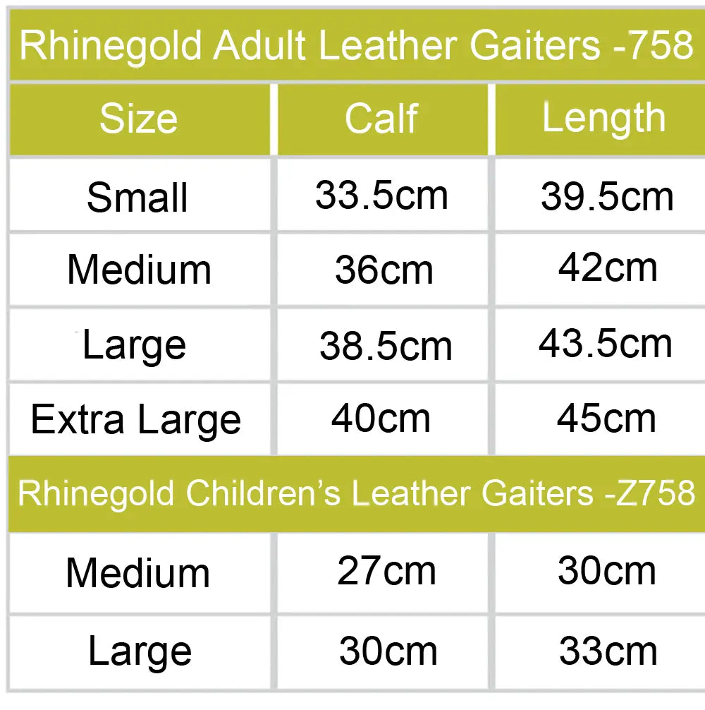Rhinegold Childs Leather 1/2 Chaps - Birdham Animal Feeds