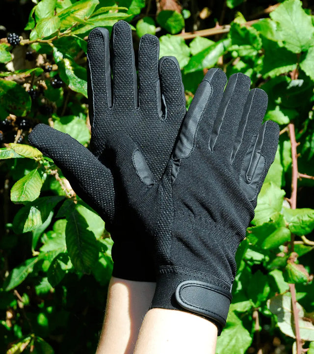 Rhinegold Winter Cotton Pimple Gloves - Birdham Animal Feeds