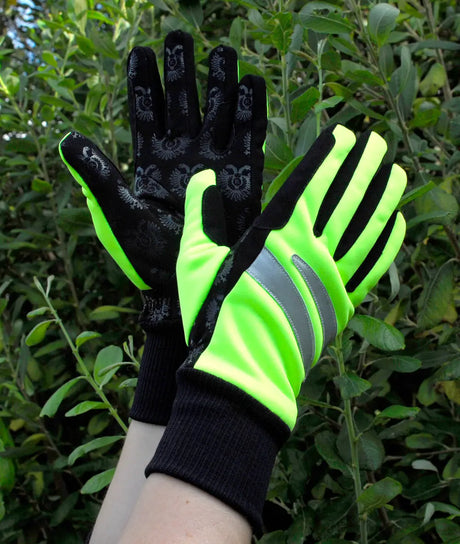Rhinegold Reflective Winter Gloves - Birdham Animal Feeds