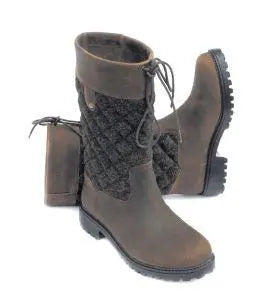 Rhinegold Elite Georgia Tweed Country Boot - Birdham Animal Feeds