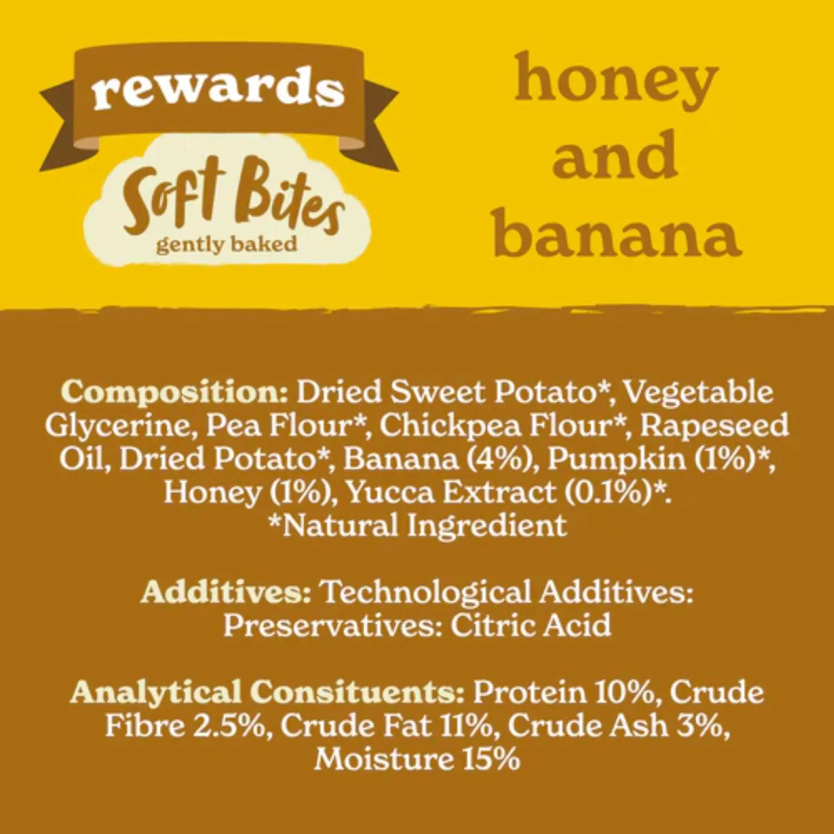 Forthglade Rewards Honey & Banana Soft Bites - Birdham Animal Feeds